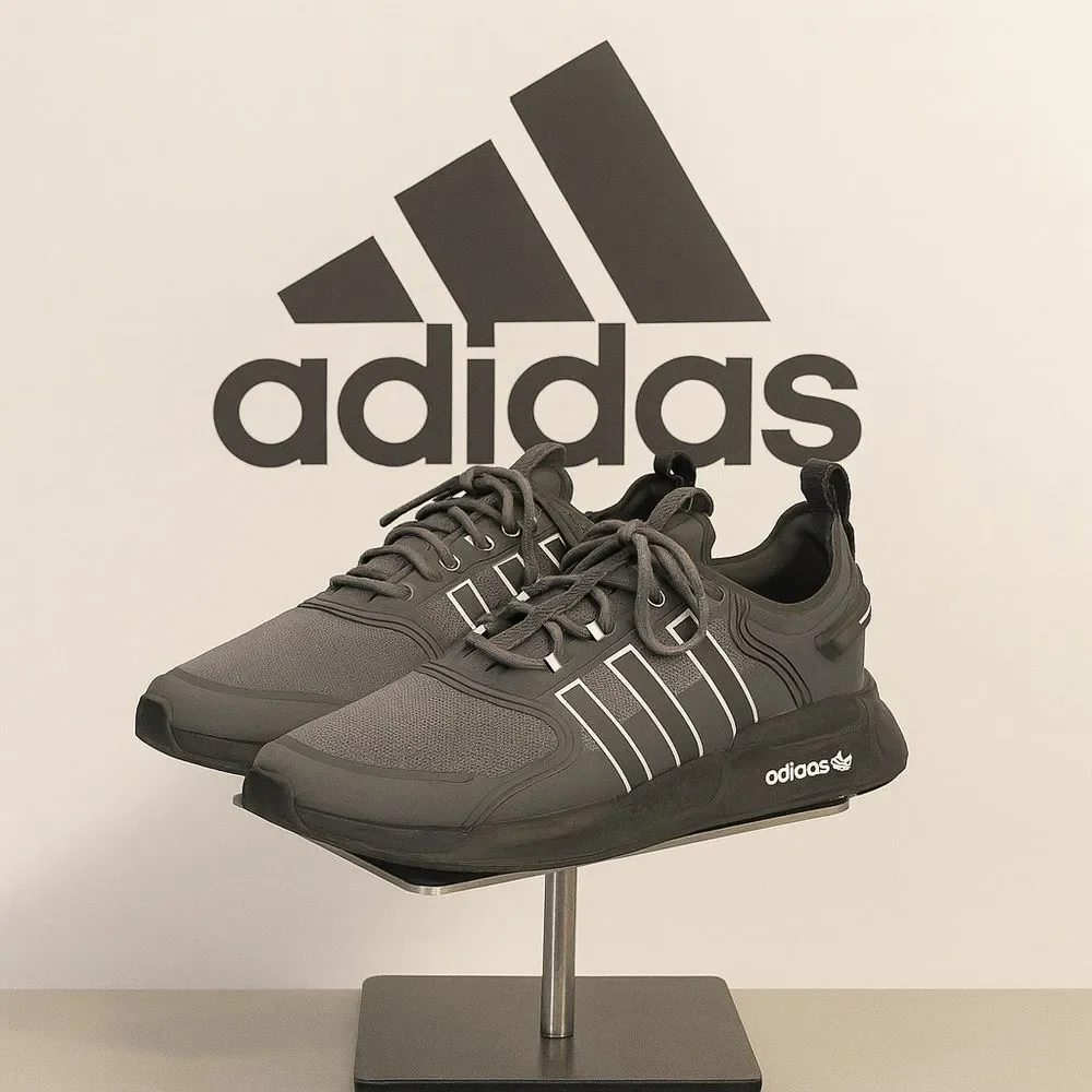 Adidas NMD_V3 Grey White HQ6636 Men’s Running Shoes Sneakers 12